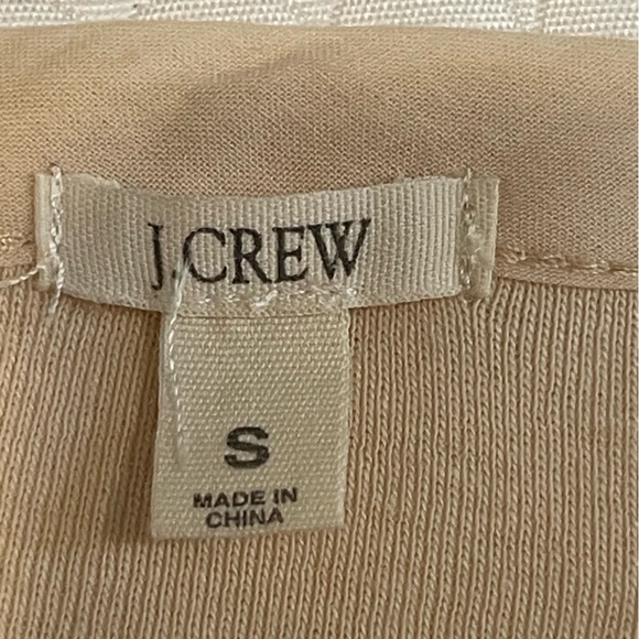 J. Crew. Sz Small. 100% cotton cardigan. Silk/cotton blend ruffles - Picture 12 of 14